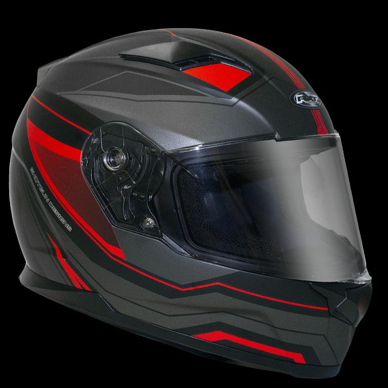 STREET MISSILE MATT BLACK RED