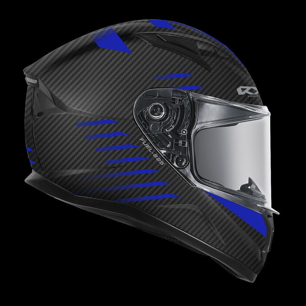 STREET 2 825-FUEL MATT CARBO BLK/BLUE