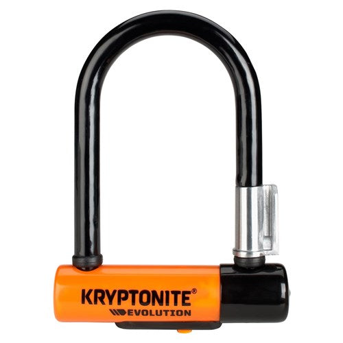 KRYPTONITE EVOLUTION MINI-5 U-LOCK W/ BKT 8.2cm x 14cm (3C)