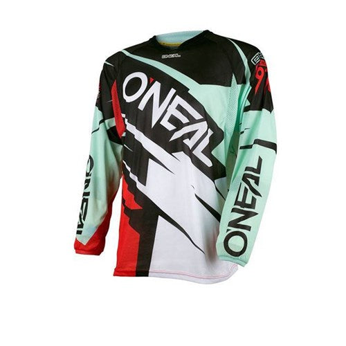 ONEAL HARDWEAR JERSEY FLOW JAG V.17 - MINT/RED
