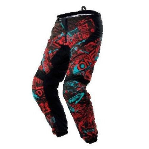 ONEAL ELEMENT PANT ATTACK V.18 - BLACK/RED/TEAL