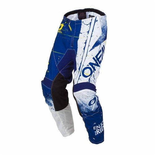 ONEAL ELEMENT YOUTH PANT SHRED V.19 - BLUE