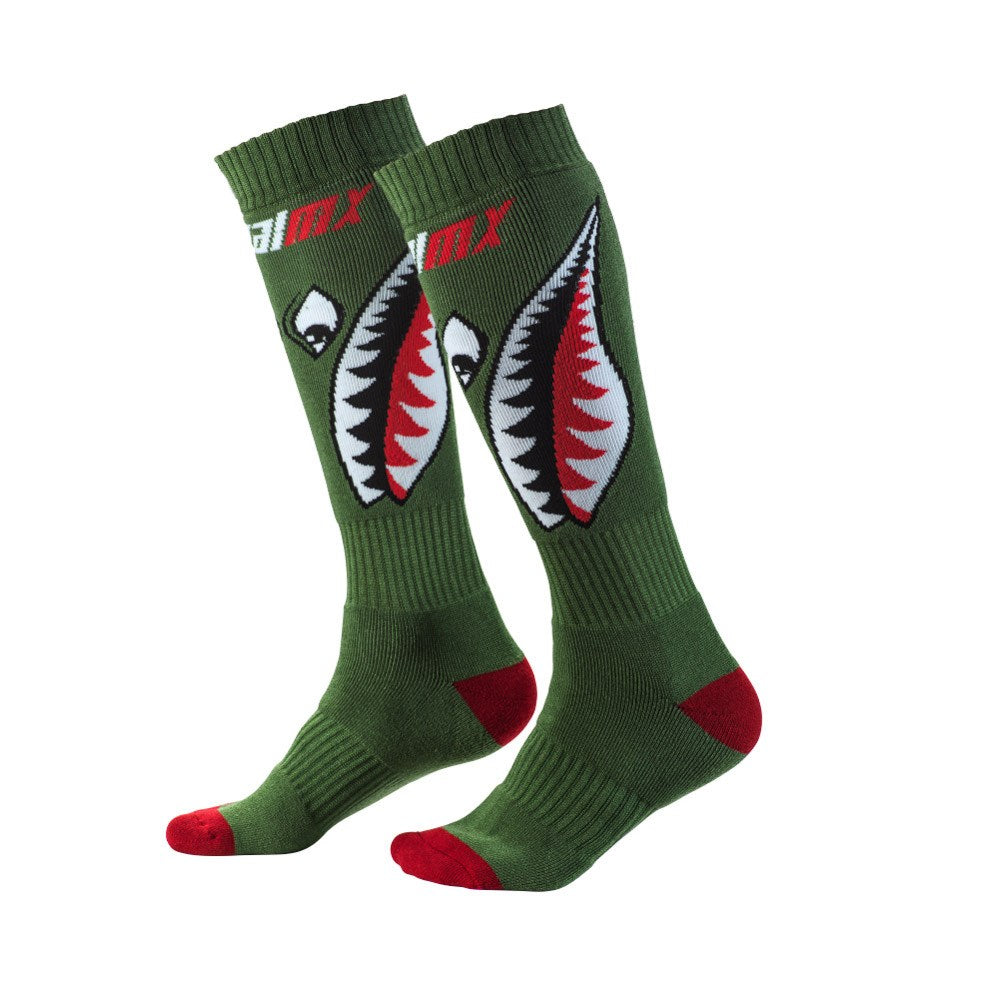 ONEAL 26 PRO MX SOCKS - BOMBER GRN