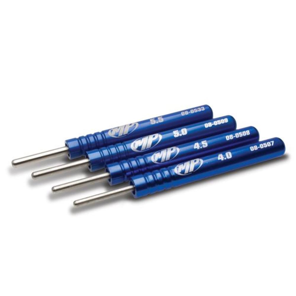 MP - Valve Seal Install Tool Set of 4 (4.0mm, 4.5mm & 5.0mm and one additional 5.0mm for Suzuki)