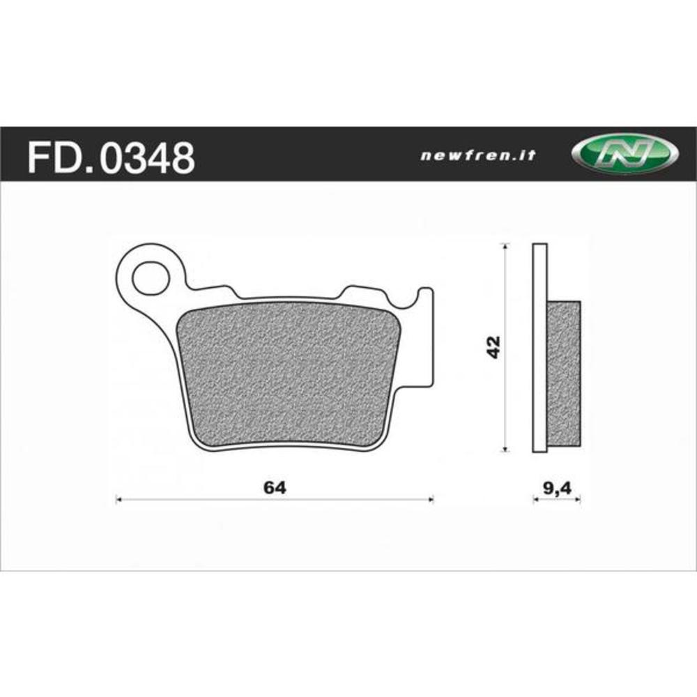Newfren Brake Pads -Off Road Dirt Race Sintered