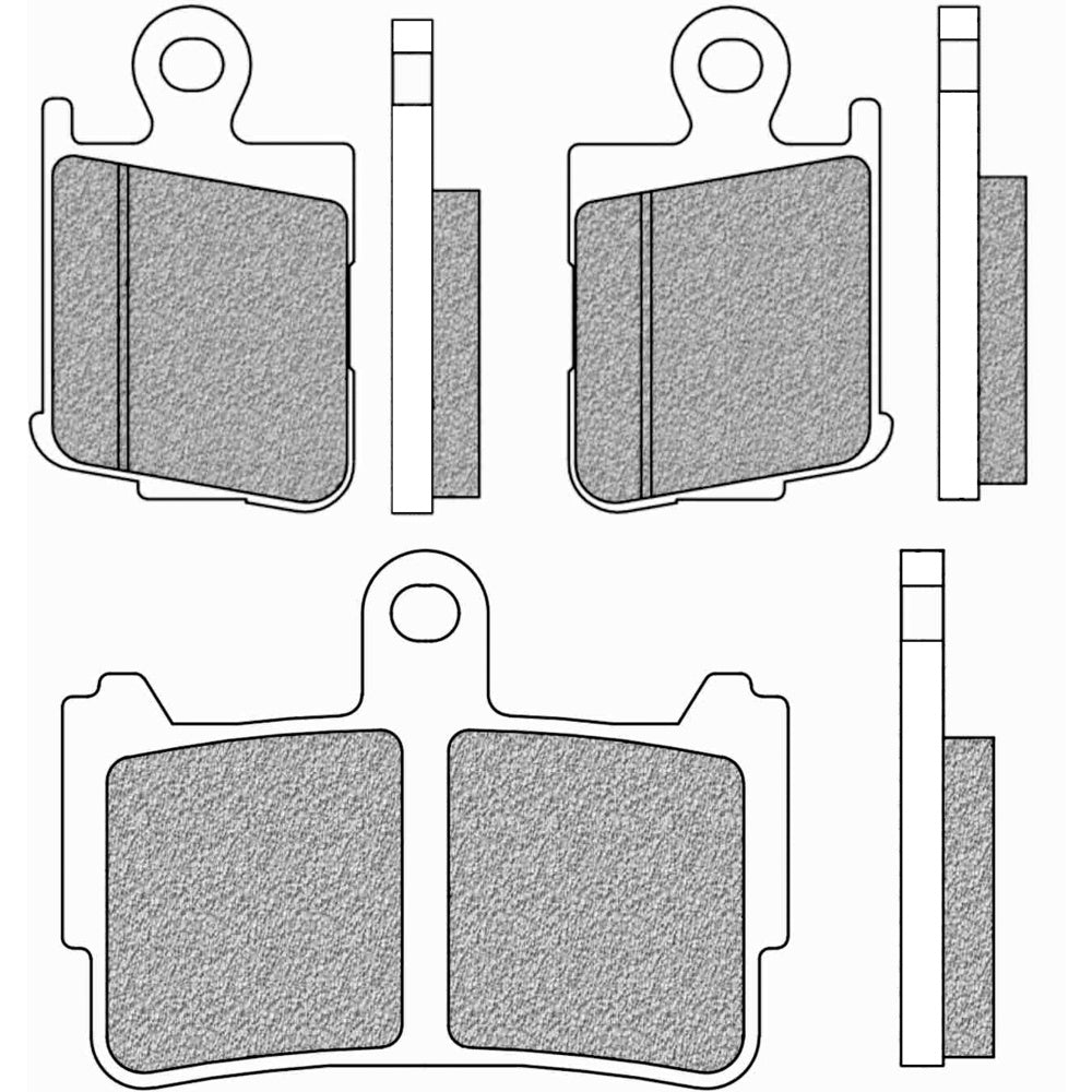 Newfren Brake Pads - Touring Sintered