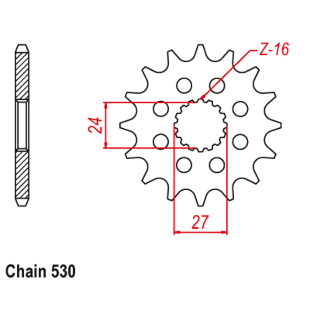 18T Suzuki Front Sprocket (423)
