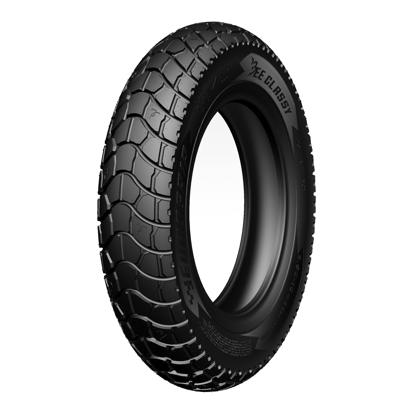 Eurogrip Bee Classy 3.50-10 Front / Rear Reinforced Tubeless Tyre (59J, 6PR Rati