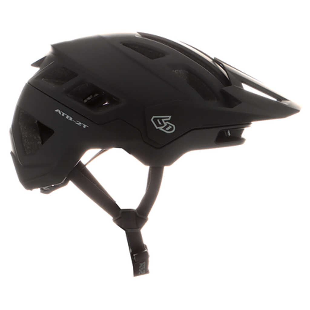 6D ATB-2T Mountain Bike MTB Helmet - ACCENT MT.BLACK