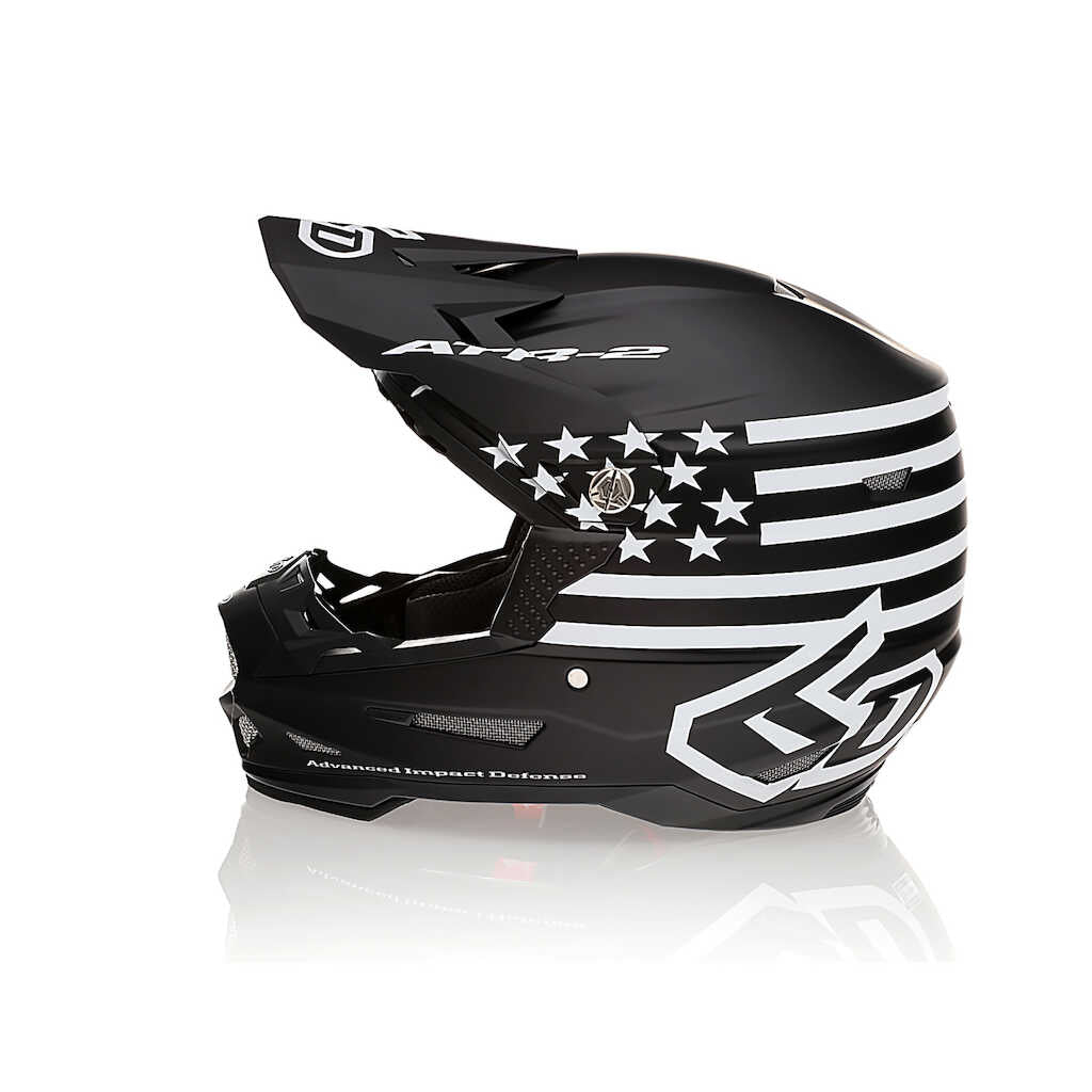6D ATR-2 Helmet - TACTICAL BLACK