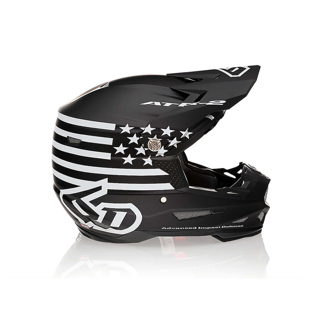 6D ATR-2 Helmet - TACTICAL BLACK