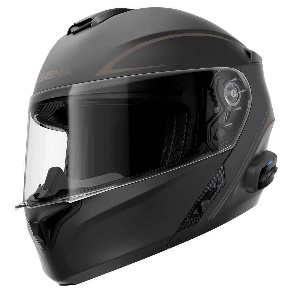 Sena Outrush R 06 Helmet - MATT BLACK