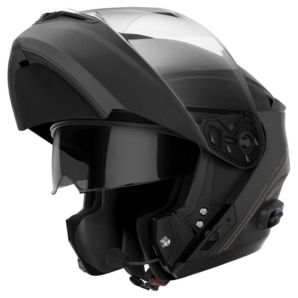 Sena Outrush R 06 Helmet - MATT BLACK