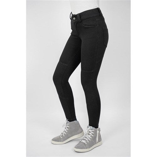 LADIES LUNAR SKINNY (A) REGULAR - BLACK