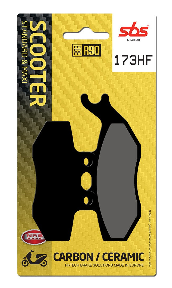 SBS FRICTION - Ceramic Rear Scooter Brake Pads (SBS 780) - 173HF-