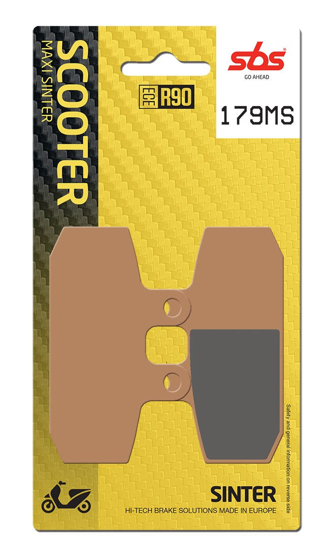 SBS FRICTION - Sinter Front Scooter Brake Pads (SBS 793) - 179MS-
