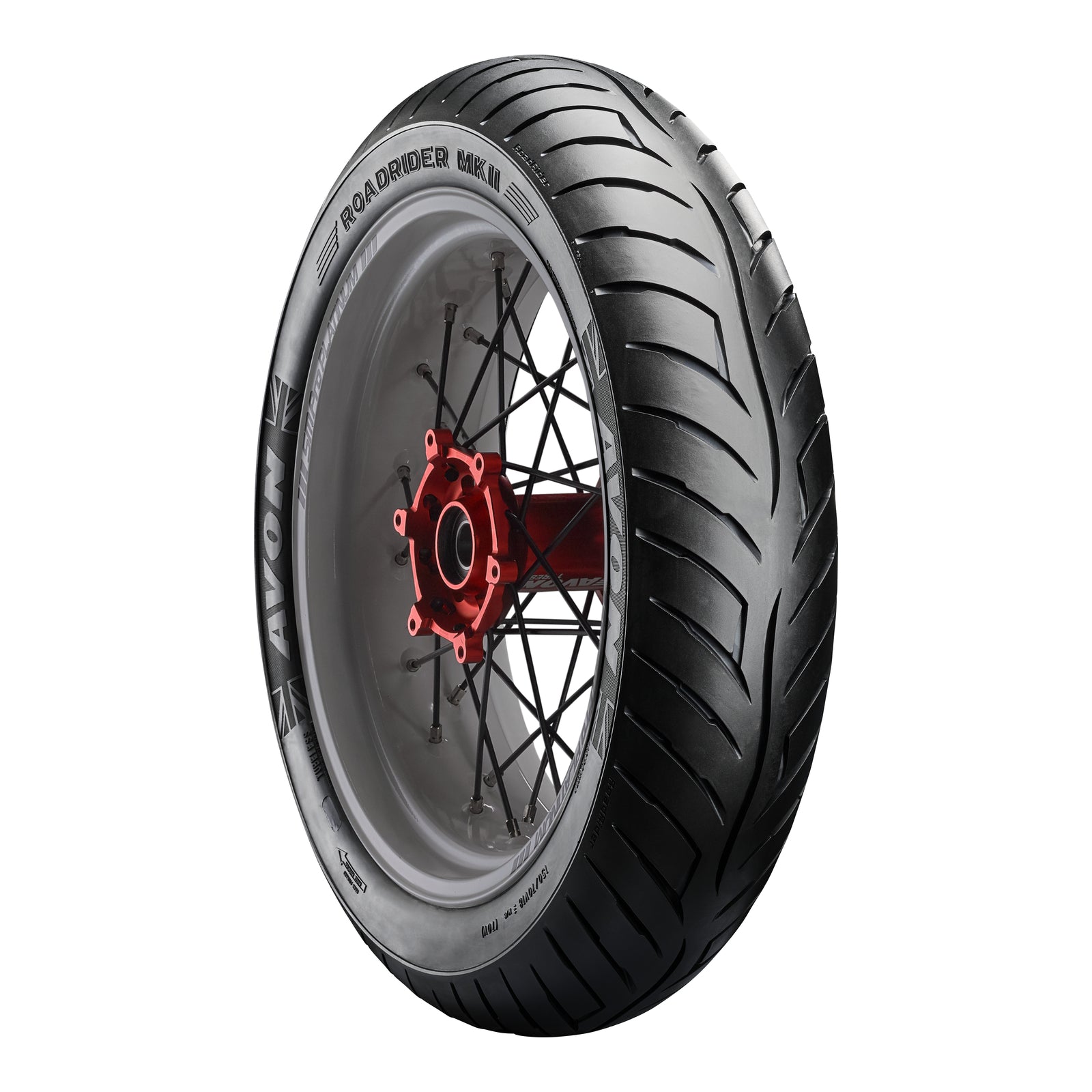 Avon Roadrider MKII 100/90-18 Front / Rear Tyre (56V Rating)