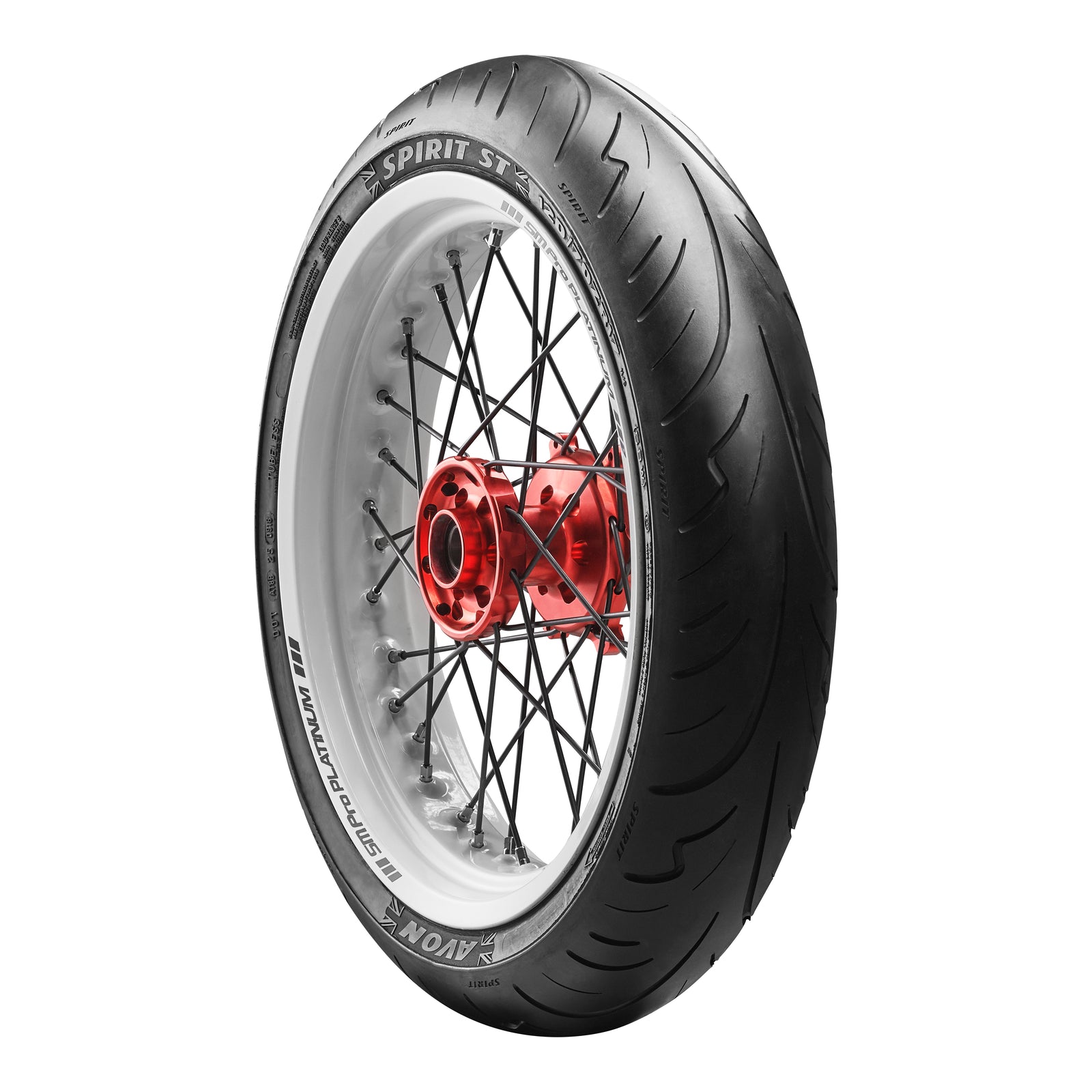 Avon Spirit ST 100/90ZR18 Front Tyre (56W Rating)