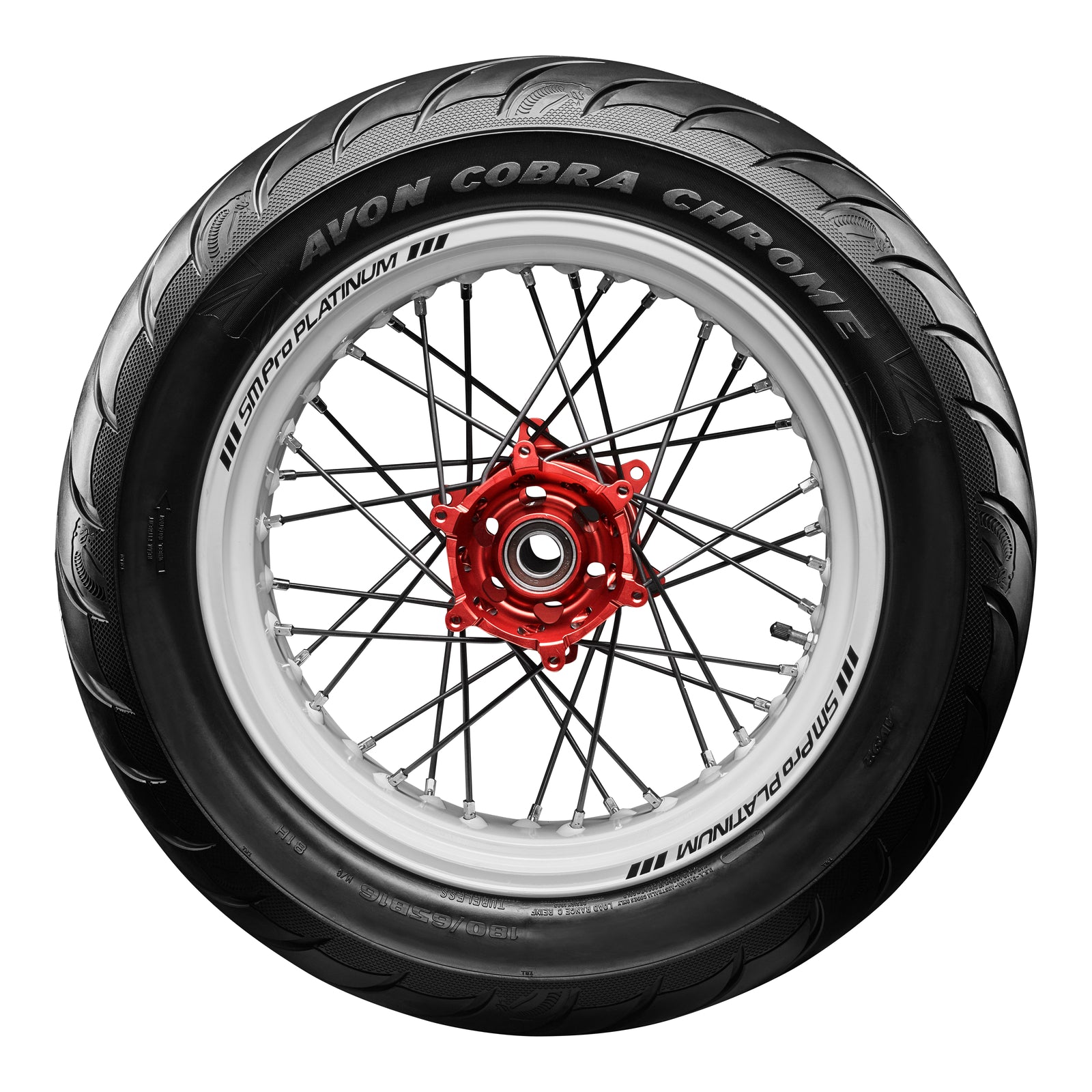 Avon Cobra Chrome 180/55B18 Rear Tyre (80H Rating) AV92