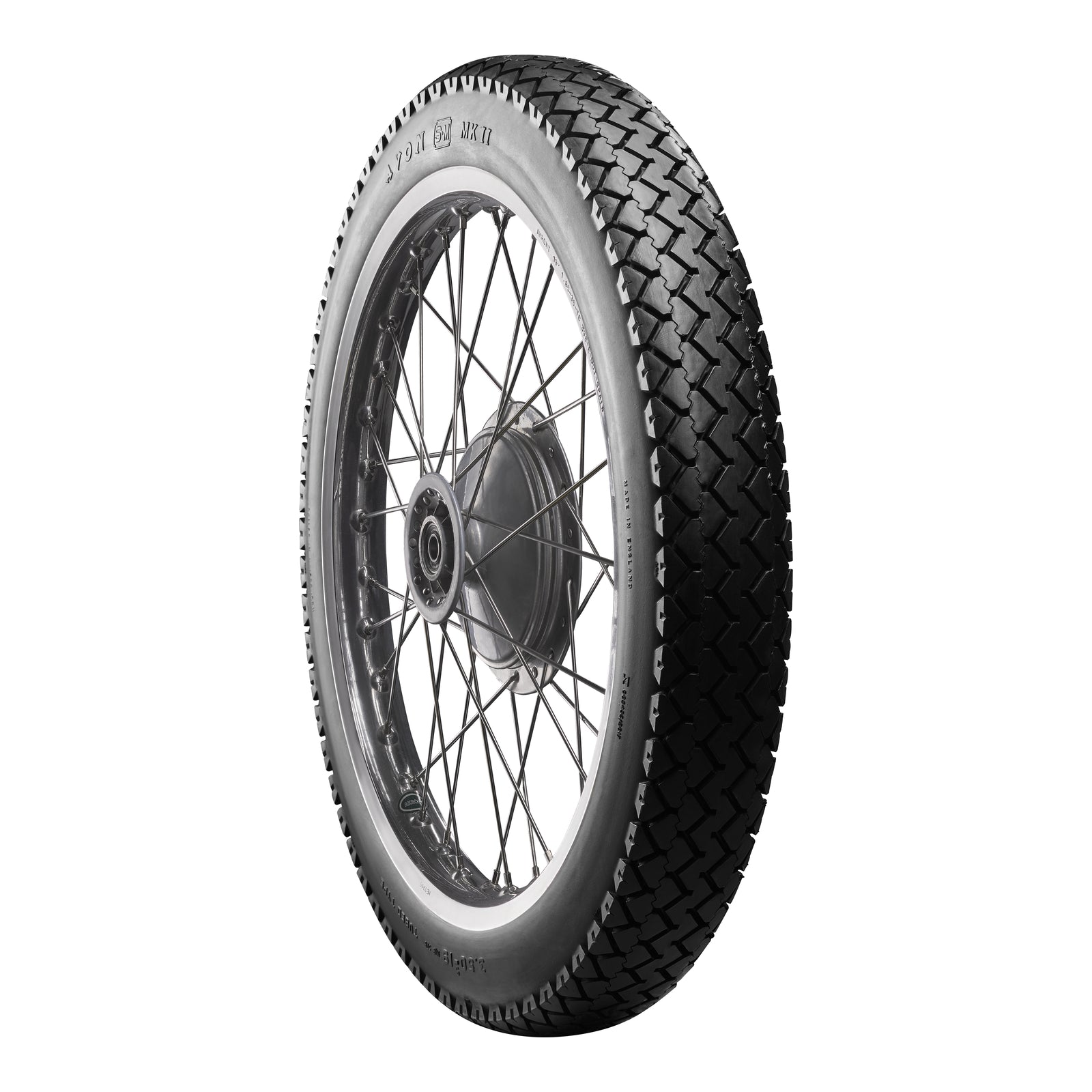 Avon Safety Mileage MKII 3.50-19 Front / Rear Tyre (57S Rating)