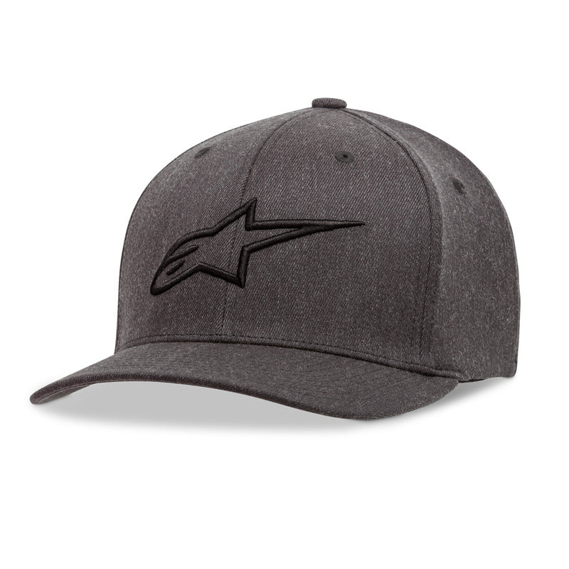 AGELESS CURVE HAT CHARCOAL HEATHER/BLACK