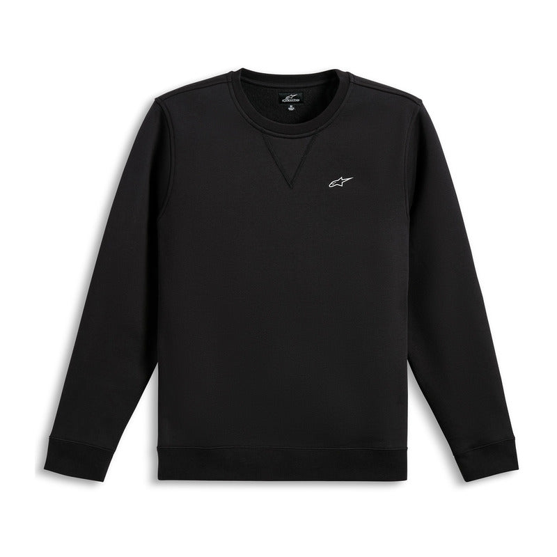 POSITIVE CREW FLEECE TOP BLACK