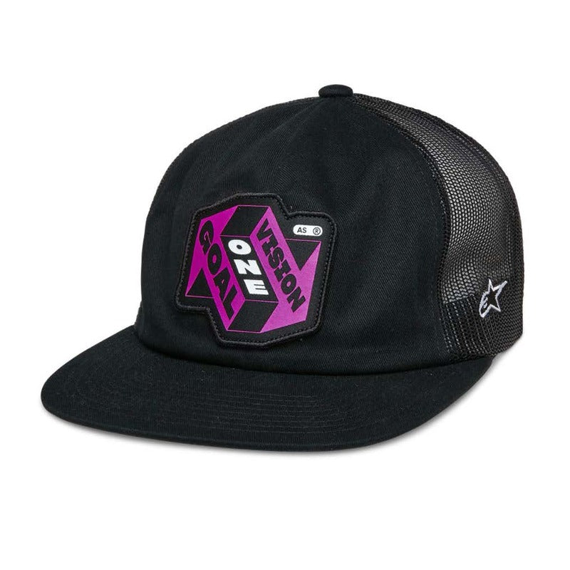 THAT WAY TRUCKER HAT BLACK/BLACK (1010)