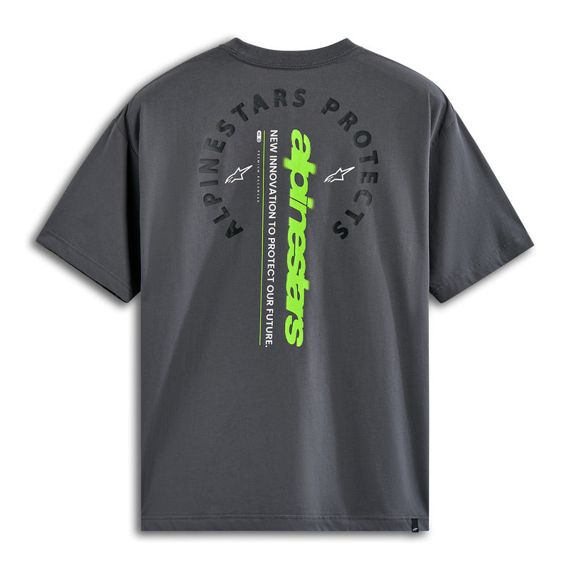OVERHANG OVERSIZED SS CSF TEE CHARCOAL
