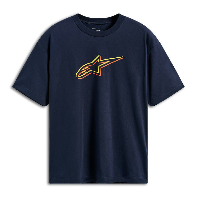 ALTER OVERSIZED SS CSF TEE NAVY