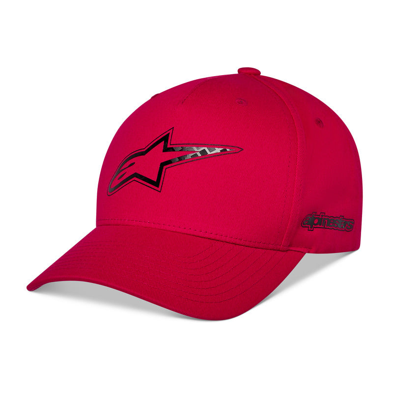 CARBON FIBER SNAPBACK HAT RED