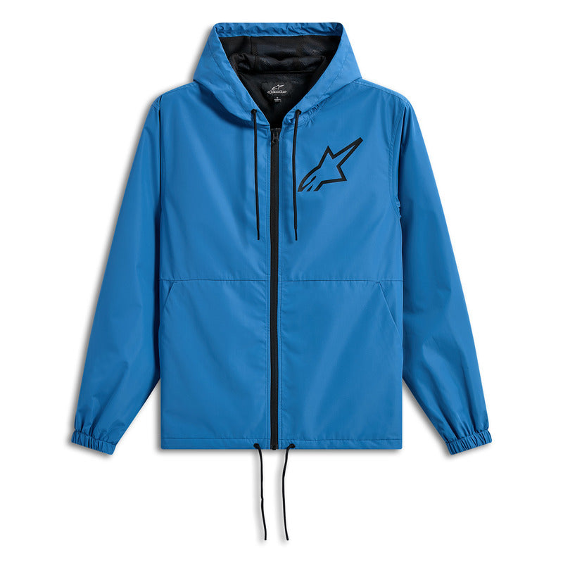 SPEEDER CHROMIUM WINDBREAKER JACKET BLUE/BLACK