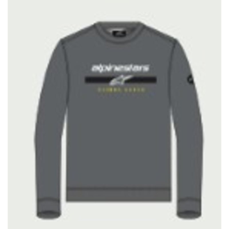 BETTERN CREW FLEECE CHARCOAL