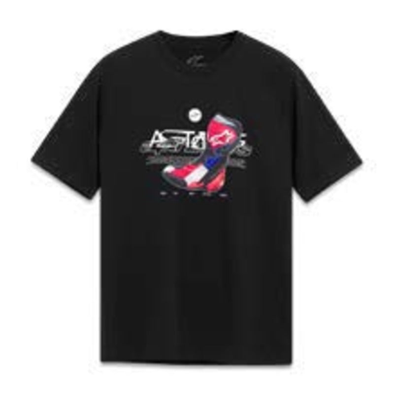 R BOOT CSF SS TEE BLACK