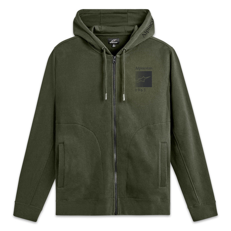 QUEST HOODIE MILITARY GREEN