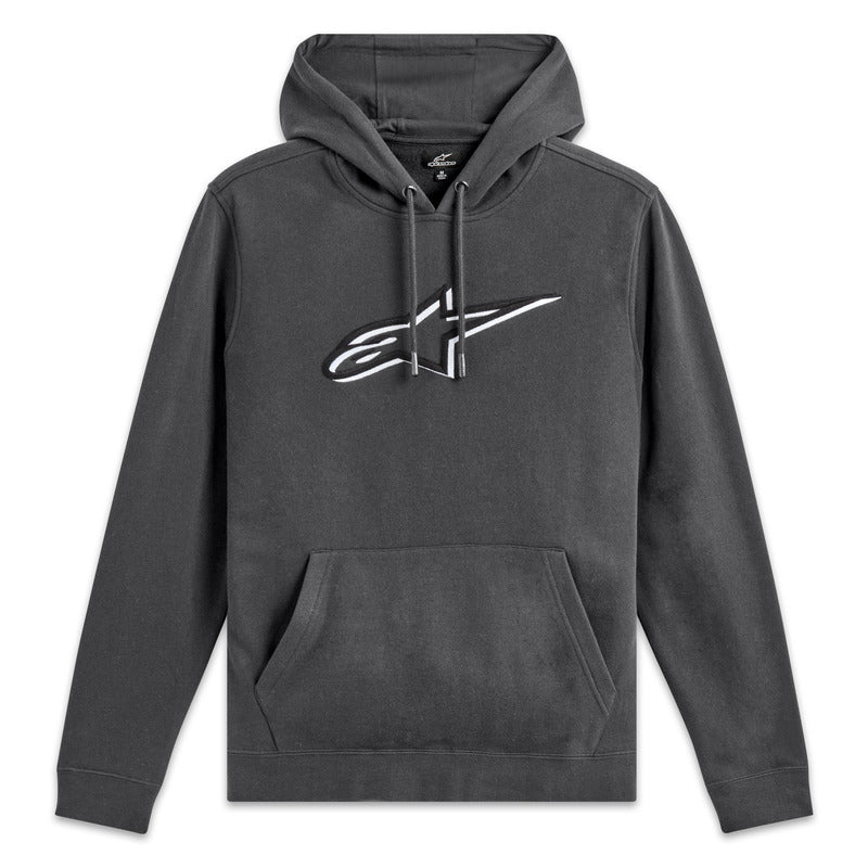 AGELESS SHADOW HOODIE CHARCOAL-BLACK-WHITE
