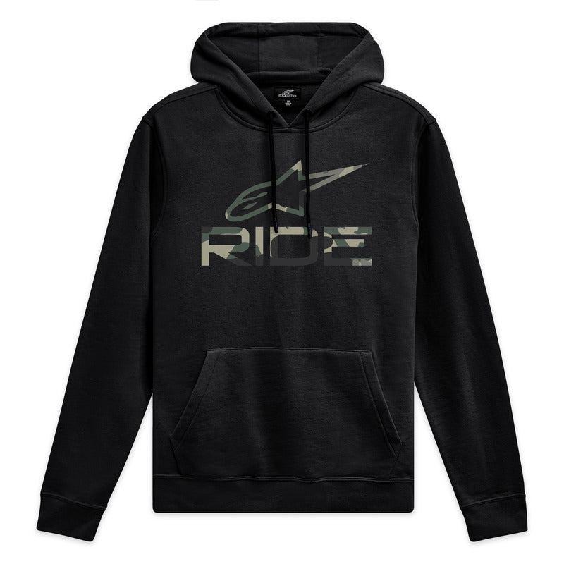 RIDE 4.0 CAMO HOODIE BLACK
