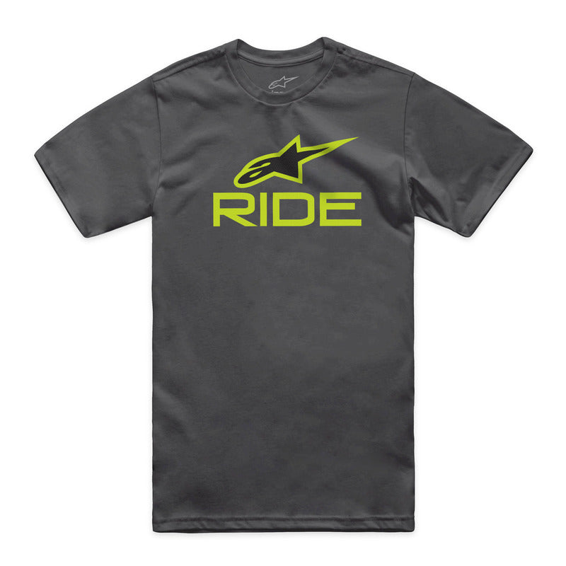 RIDE 4.0 CSF TEE CHARCOAL-LIME-BLACK