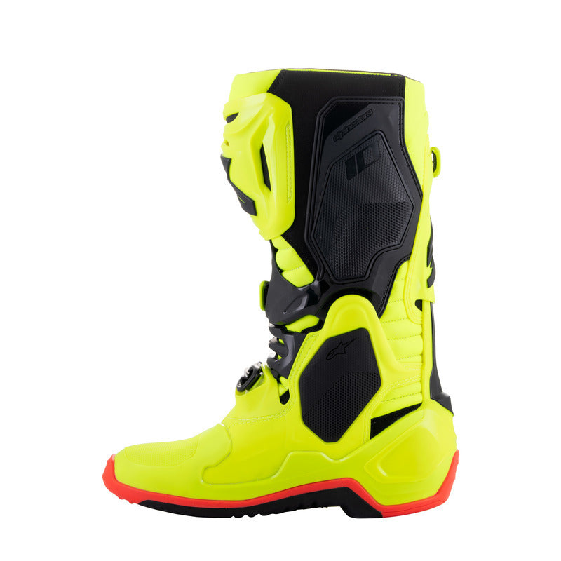 TECH 10 (MY20) BOOTS FLUROYELLOW-BLACK-FLURORED