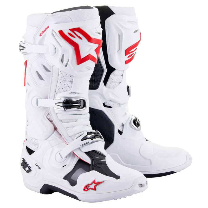 TECH 10 (MY20) SUPERVENTED WHITE-BRIGHTRED
