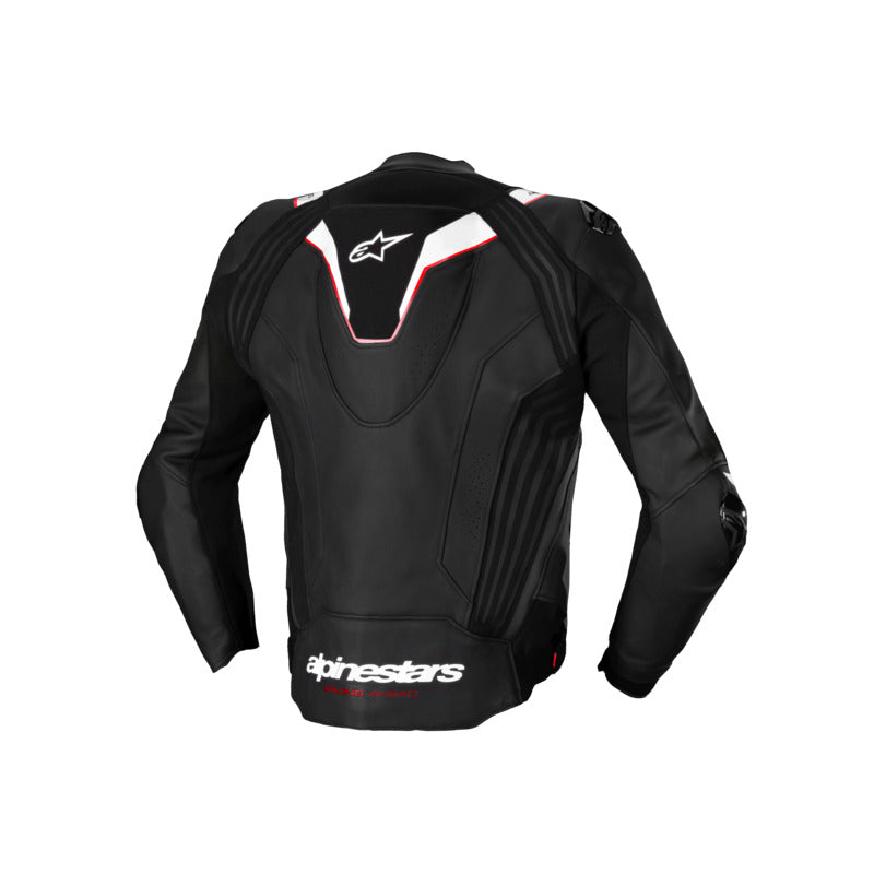 MISSILE V3 IGNITION LEATHER JACKET BLACK WHITE