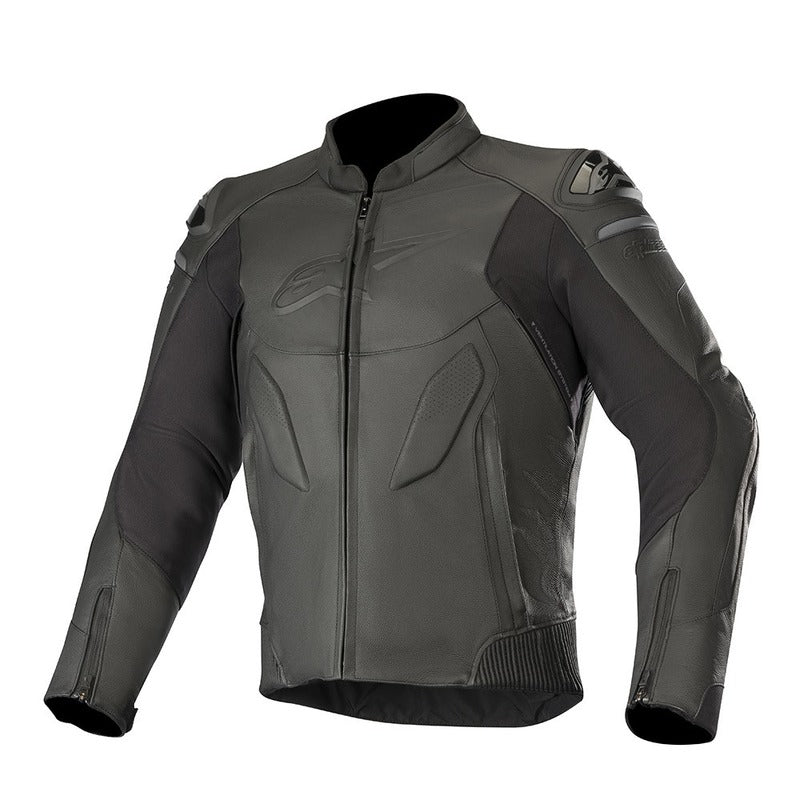 CALIBER LEATHER JACKET BLACK