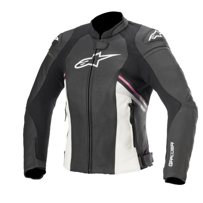 WOMENS GP PLUS R V3 AIR LTH JKT BLACK WHITE FUCHSIA