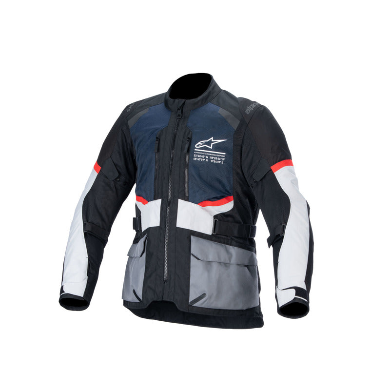 ANDES AIR DRYSTAR JACKET DEEP BLUE BLACK ICE GRAY