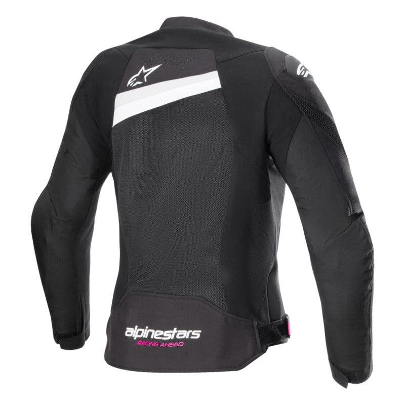 WOMENS T-GP PLUS R V4 AIR JACKET BLACK WHITE