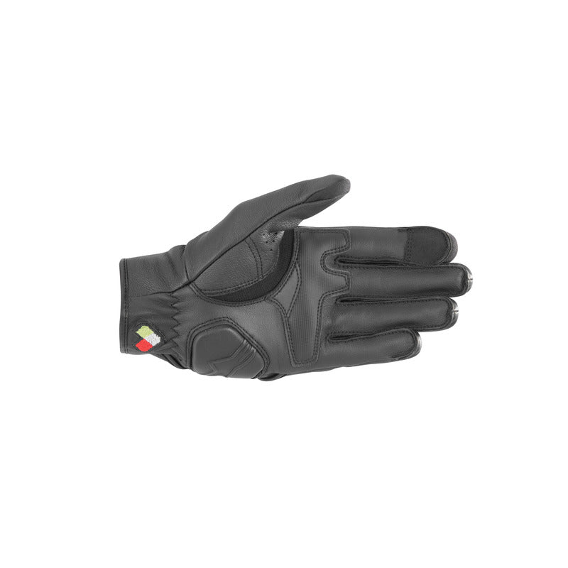 DYNO LEATHER GLOVES BLACK BLACK