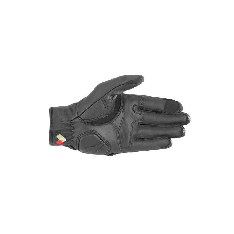 WOMENS DYNO LEATHER GLOVES BLACK BLACK