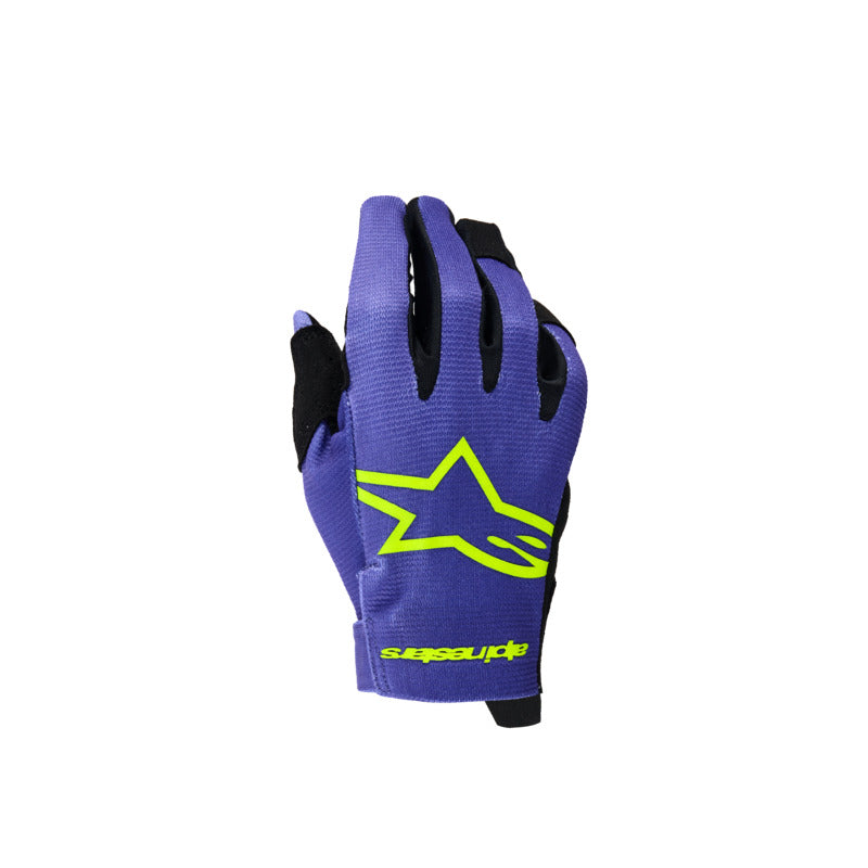 2024-2026 YOUTH RADAR GLOVES PURPLE FLURO-YELLOW