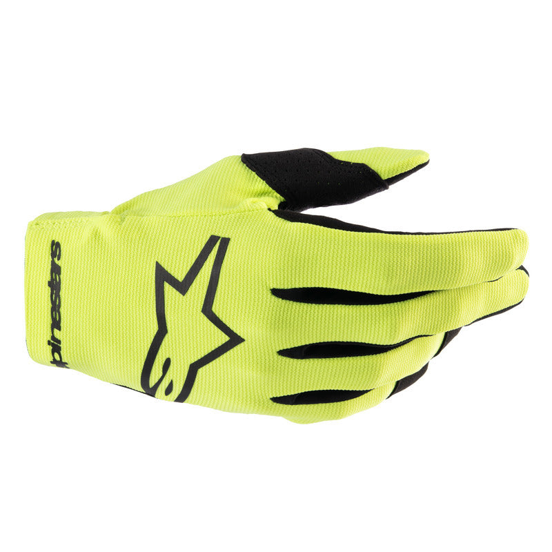 2024-2027 RADAR GLOVES YELLOWFLURO BLACK