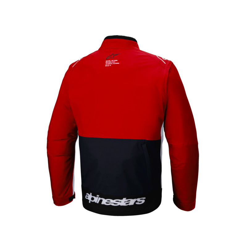 LITE-DURA SOFTSHELL JACKET BLACK BRIGHT-RED FLURO-WHITE BLUE (1342)