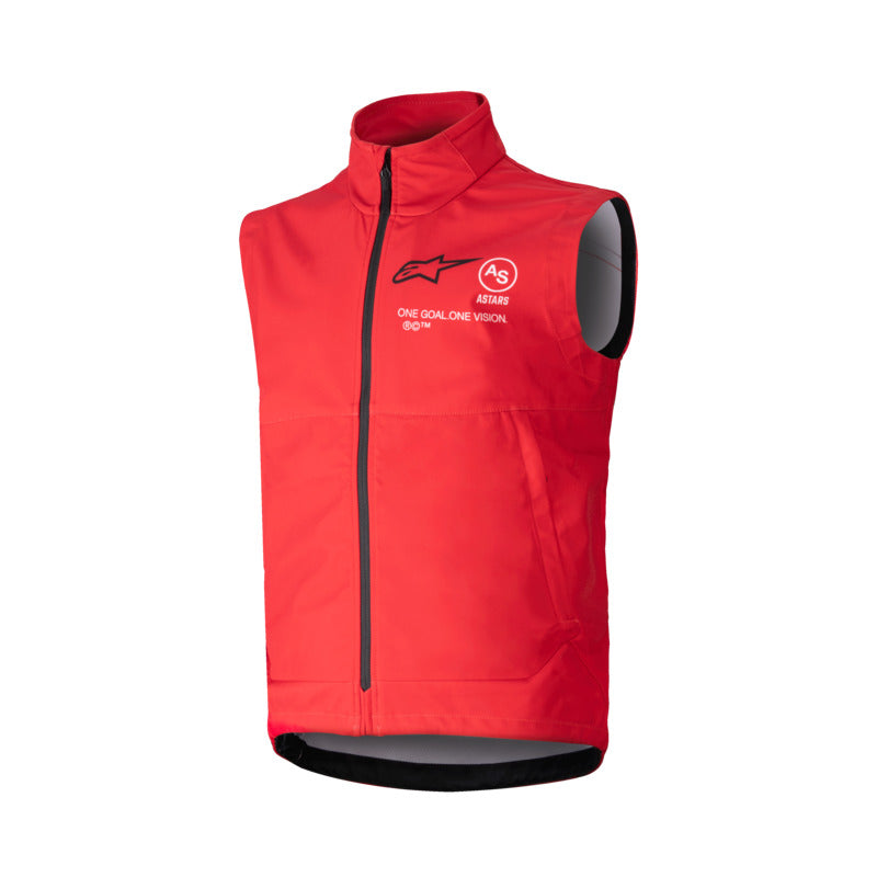 TECHSTAR SOFTSHELL VEST BRIGHT-RED